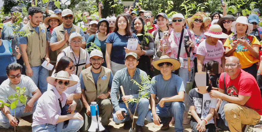 INICIAN REFORESTACIÓN EN COATEPEC