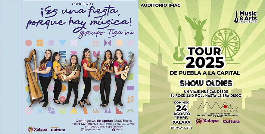 INVITA XALAPA A DISFRUTAR ACTIVIDADES ARTÍSTICAS