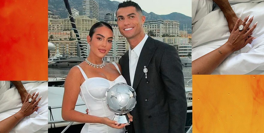 CRISTIANO RONALDO Y GEORGINA RODRÍGUEZ SE COMPROMETEN OFICIALMENTE