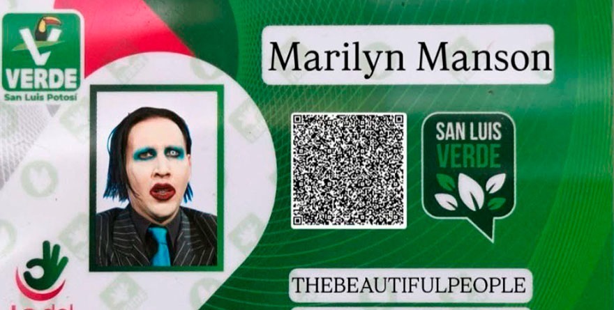 MARILYN MANSON SE CONVIERTE EN TENDENCIA EN MÉXICO… Y EN MEME