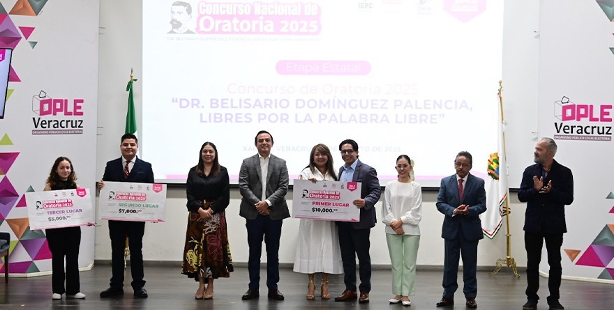SERGIO ALCÁNTARA, AL CONCURSO NACIONAL DE ORATORIA