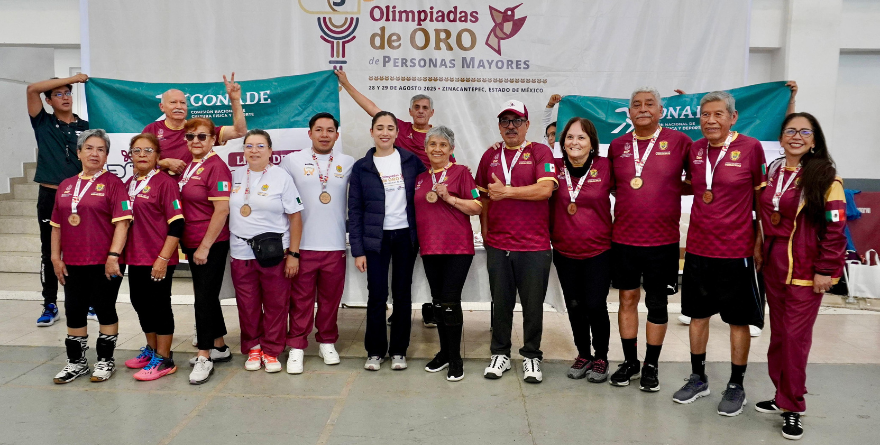 VERACRUZ LOGRA MEDALLAS EN OLIMPIADAS DE ORO 2025