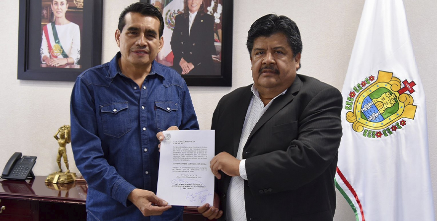 SILVERIO QUEVEDO, TITULAR DE COMUNICACIÓN SOCIAL DEL CONGRESO