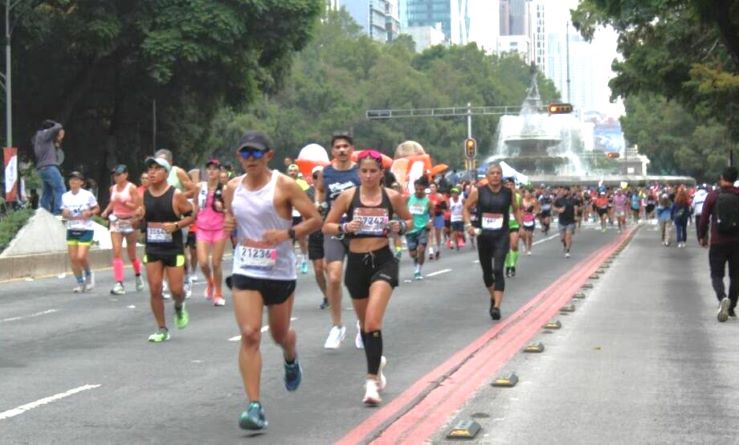 30 MIL PARTICIPANTES EN EL MARATÓN DE CDMX 2025