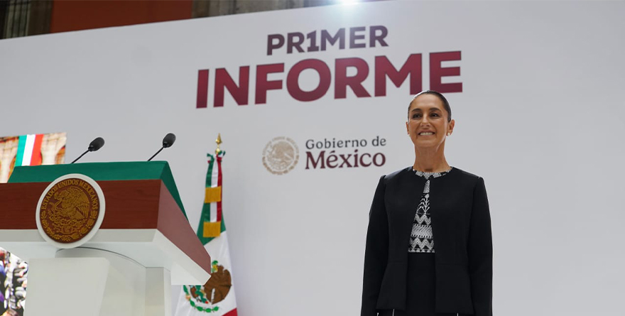 PRIMER INFORME DE CLAUDIA SHEINBAUM