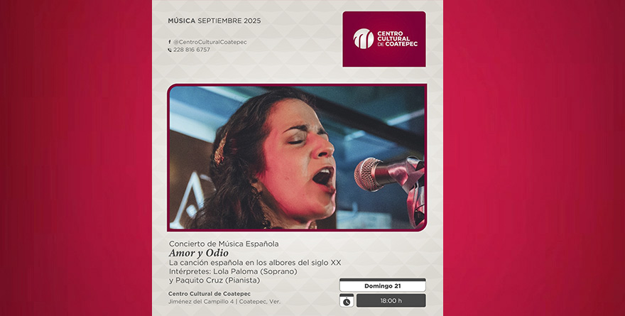 CONCIERTO DE MÚSICA ESPAÑOLA EN COATEPEC