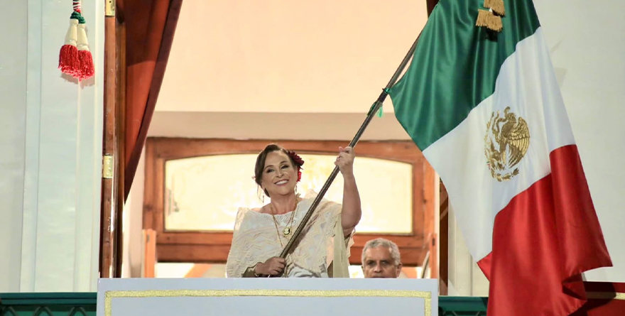GRITO DE INDEPENDENCIA DE LA PRIMERA GOBERNADORA DE VERACRUZ