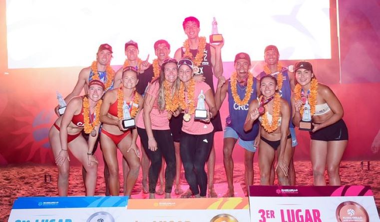 OZUNA Y CÁRDENAS GANAN EL NORCECA DE VOLY DE PLAYA