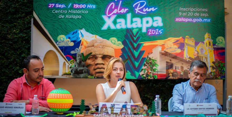PARTICIPA EN CARRERA TOURISM COLOR RUN XALAPA 2025