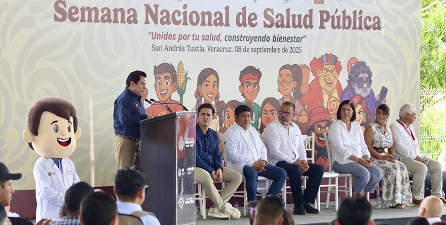 VERACRUZ IMPULSA ACCIONES EN LA SEMANA NACIONAL DE SALUD PÚBLICA
