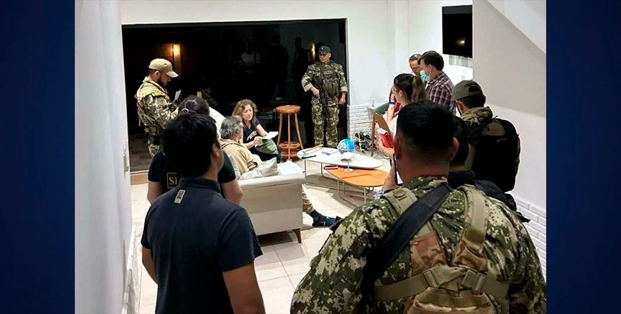 SE ESCONDÍA BERMÚDEZ EN UNA ZONA EXCLUSIVA