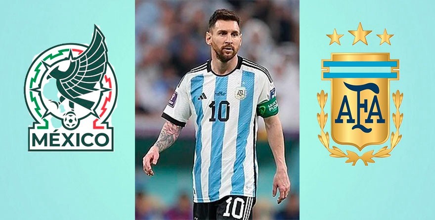 MÉXICO CONTRA ARGENTINA PREVIO AL MUNDIAL