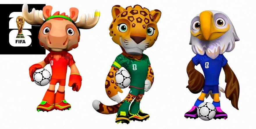 MASCOTAS DEL MUNDIAL, COLOR Y PASIÓN