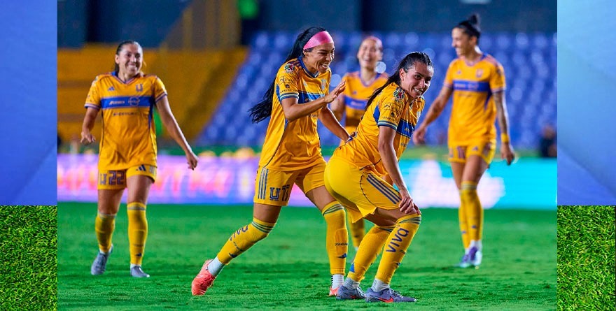 ¡SE PASAN!… GOLEA TIGRES FEMENIL 9-0 AL LEÓN
