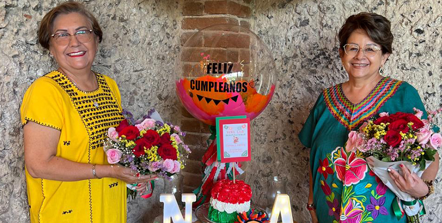 CELEBRACIÓN MEXICANA A NIEVES Y ADELITA