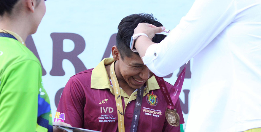 ORO PARA VERACRUZ EN LA PARALIMPIADA CONADE 2025