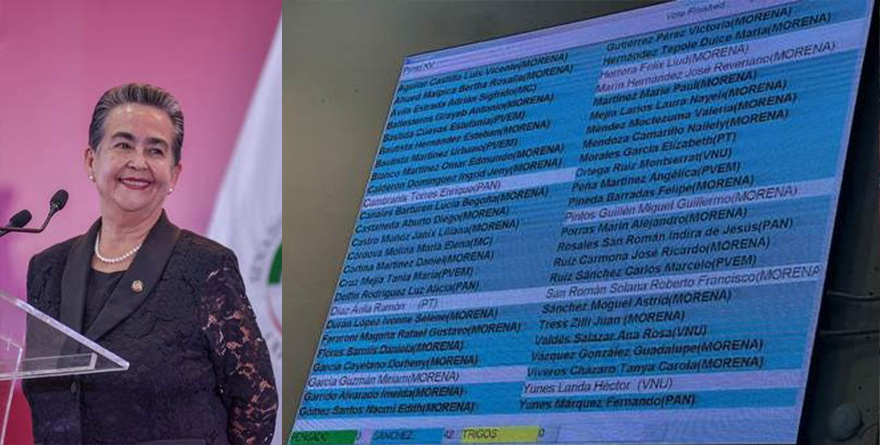 OTORGAN MEDALLA “HEBERTO CASTILLO MARTÍNEZ 2025” A LA SENADORA GLORIA SÁNCHEZ