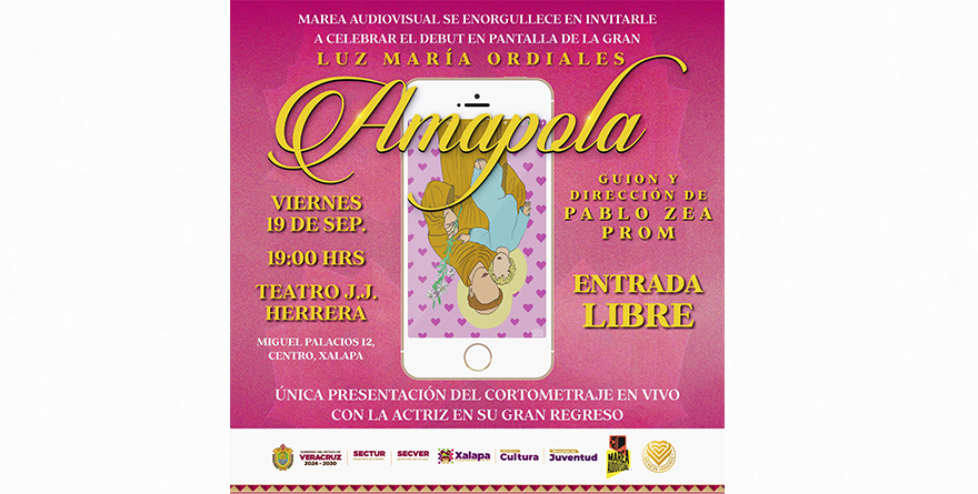 PRESENTAN CORTOMETRAJE AMAPOLA