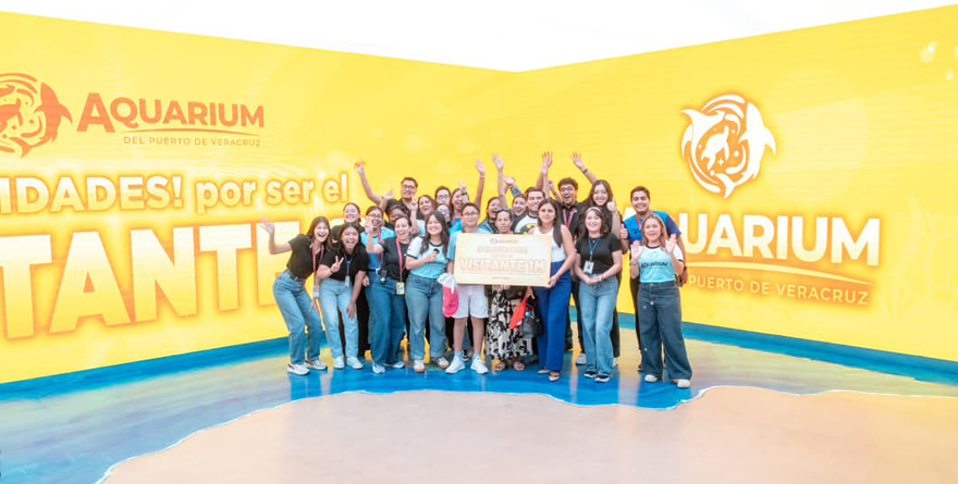 AQUARIUM DE VERACRUZ CELEBRA UN MILLÓN DE VISITANTES