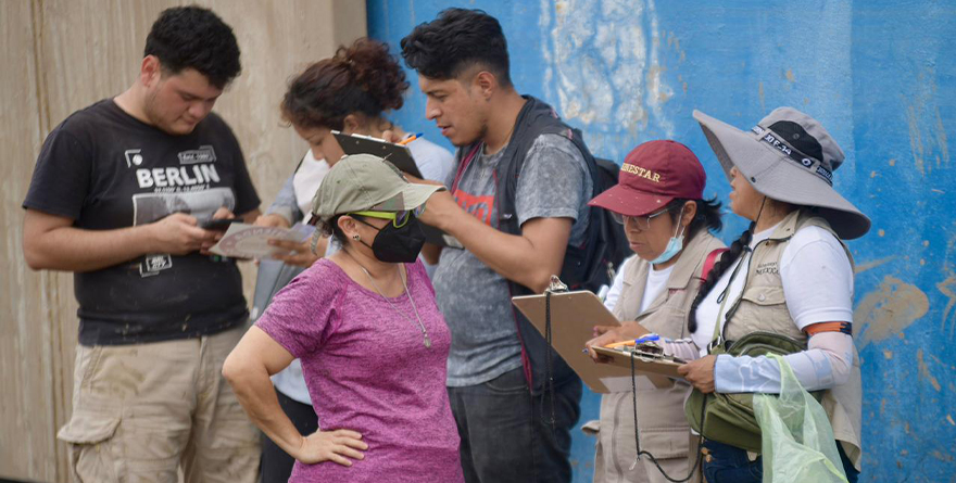 INICIAN CENSOS PARA GARANTIZAR APOYO A DAMNIFICADOS