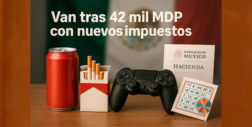 VAN TRAS 42 MIL MDP CON NUEVOS IMPUESTOS