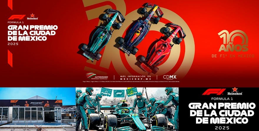 GP DE MÉXICO SE APROXIMA