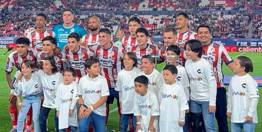 ATLÉTICO DE SAN LUIS CONSIGUE SU PRIMER TRIUNFO EN CASA AL VENCER 2-0 AL ATLAS