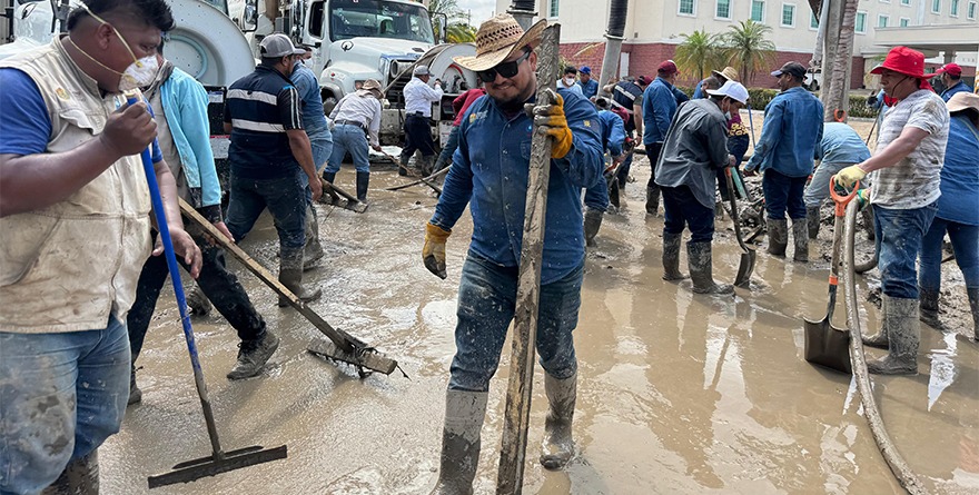 AVANCES EN ZONA NORTE POR DEPRESIÓN TROPICAL 90E