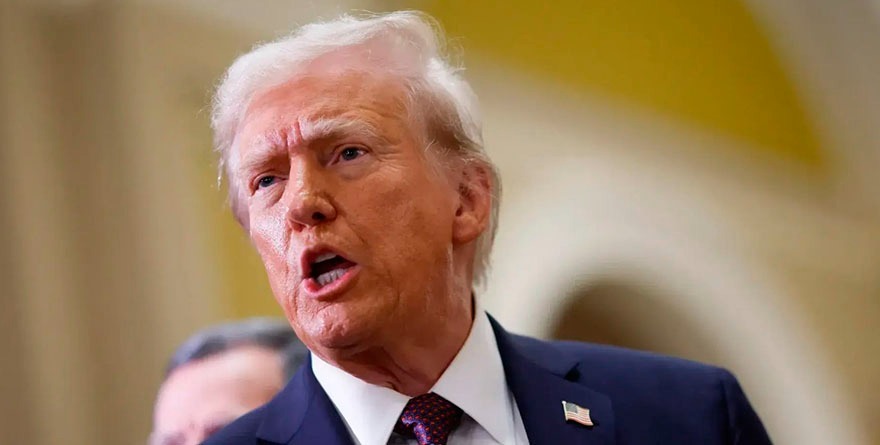 DETENDRÉ DROGAS POR TIERRA: TRUMP