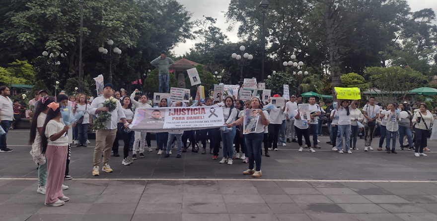 MARCHAN PARA EXIGIR JUSTICIA POR LA MUERTE DE DANIEL