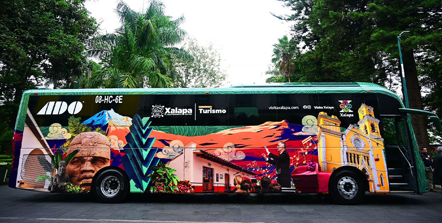 XALAPA EN GALERÍA RODANTE DE ADO