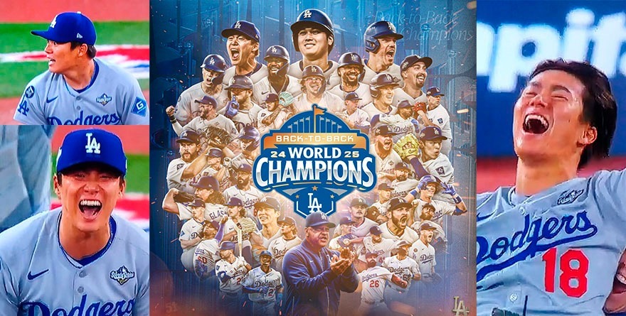 GANAN DODGERS BICAMPEONATO