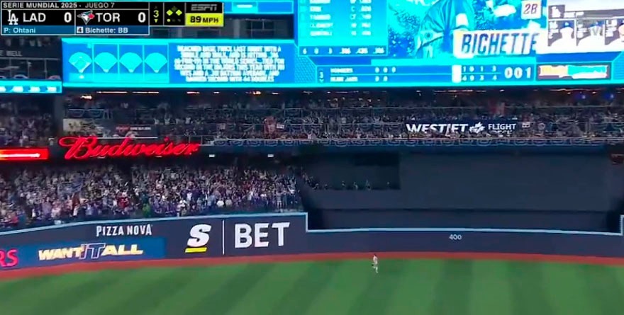 FUE JUEGO 7 DE SERIE MUNDIAL EL MÁS VISTO DESDE 1991
