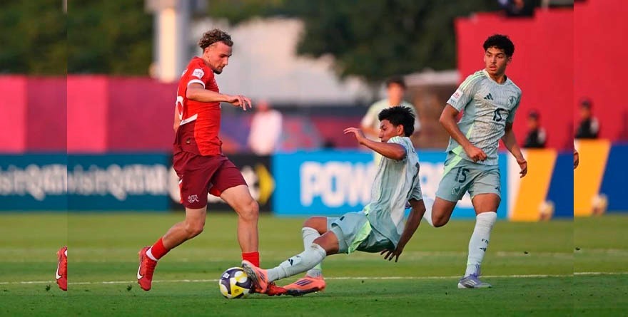 CAE MÉXICO CON SUIZA Y PELIGRA SU PASE EN MUNDIAL SUB 17