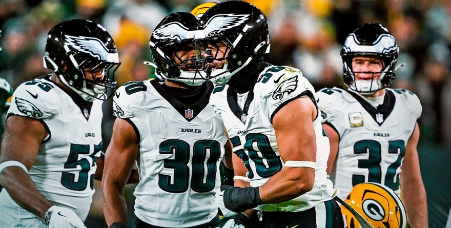 PHILADELPHIA SALE VIVO DE SU VISITA A GREEN BAY