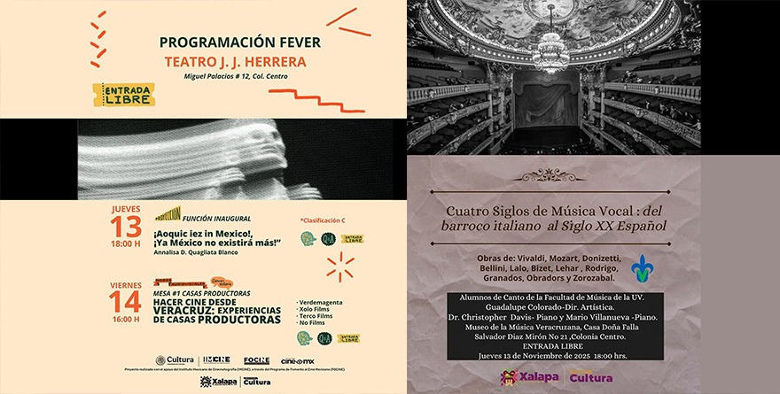 VIVE UNA SEMANA CULTURAL EN XALAPA
