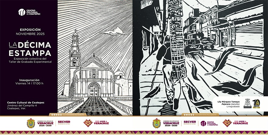 10 AÑOS DEL TALLER DE GRABADO EXPERIMENTAL EN COATEPEC
