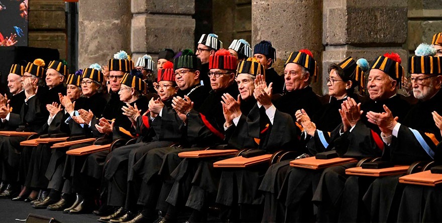 ENTREGA UNAM 14 DOCTORADOS HONORIS CAUSA