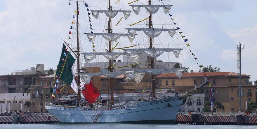 REGRESA EL BUQUE ESCUELA CUAUHTÉMOC AL PUERTO DE VERACRUZ
