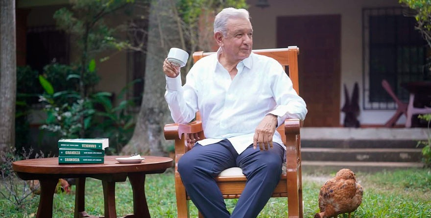 ME RETIRÉ, NO ES SIMULACIÓN: AMLO