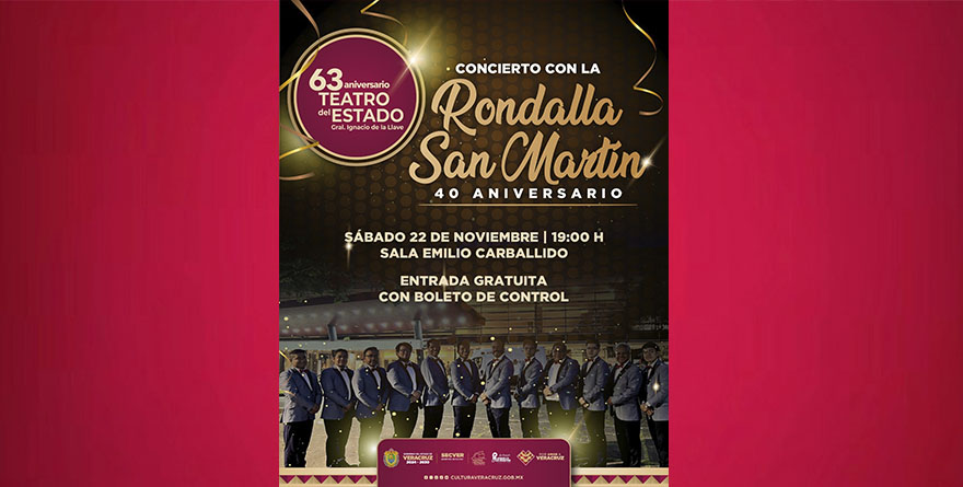 CELEBRA EL 63° ANIVERSARIO DEL TEATRO DEL ESTADO