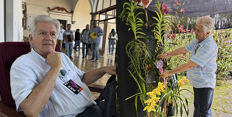 “COATEPEC, REFERENTE INTERNACIONAL EN CONSERVACIÓN DE ORQUÍDEAS”: FRANCISCO VILLEGAS