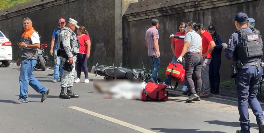 TRÁGICO ACCIDENTE EN EL BOULEVARD XALAPA–COATEPEC