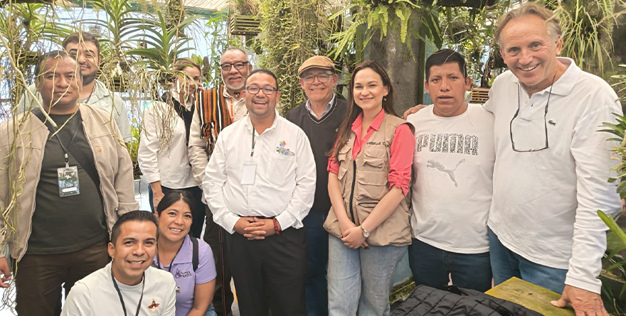 EL TRABAJO DEL MUSEO DE LA ORQUÍDEA CONQUISTA GUATEMALA