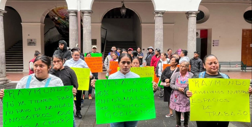 ANTORCHA DENUNCIA DESALOJO DE COMERCIANTES EN COATEPEC