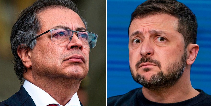PIDE PETRO LIBERTAD DE MERCENARIOS COLOMBIANOS EN UCRANIA