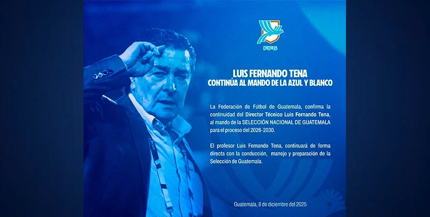 “Flaco” Tena renueva con Guatemala