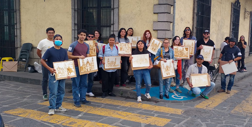 PRIMER GRAN CONCURSO DE PINTURA CON CAFÉ