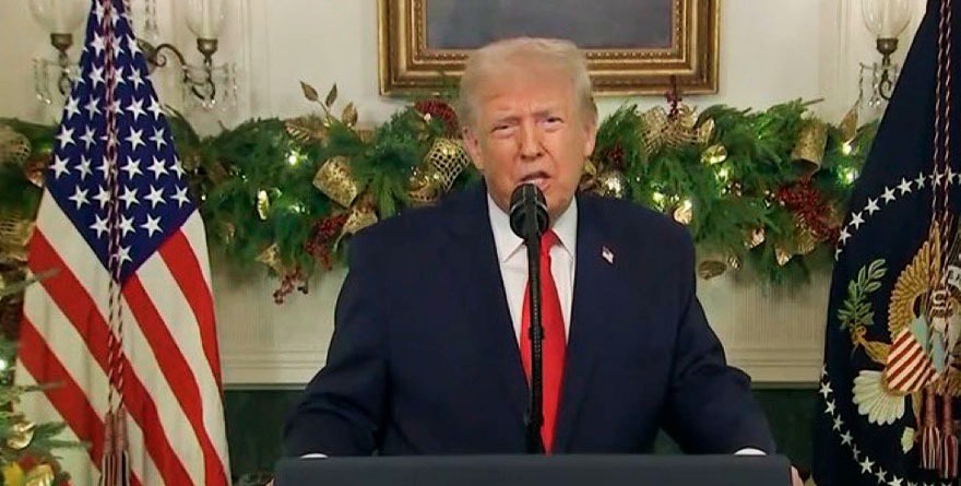 DICE TRUMP QUE DESPLIEGUE MILITAR ‘ES SOLO UN BLOQUEO’