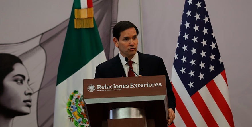 MIENTRAS TRUMP ATACA, RUBIO ELOGIA A MÉXICO